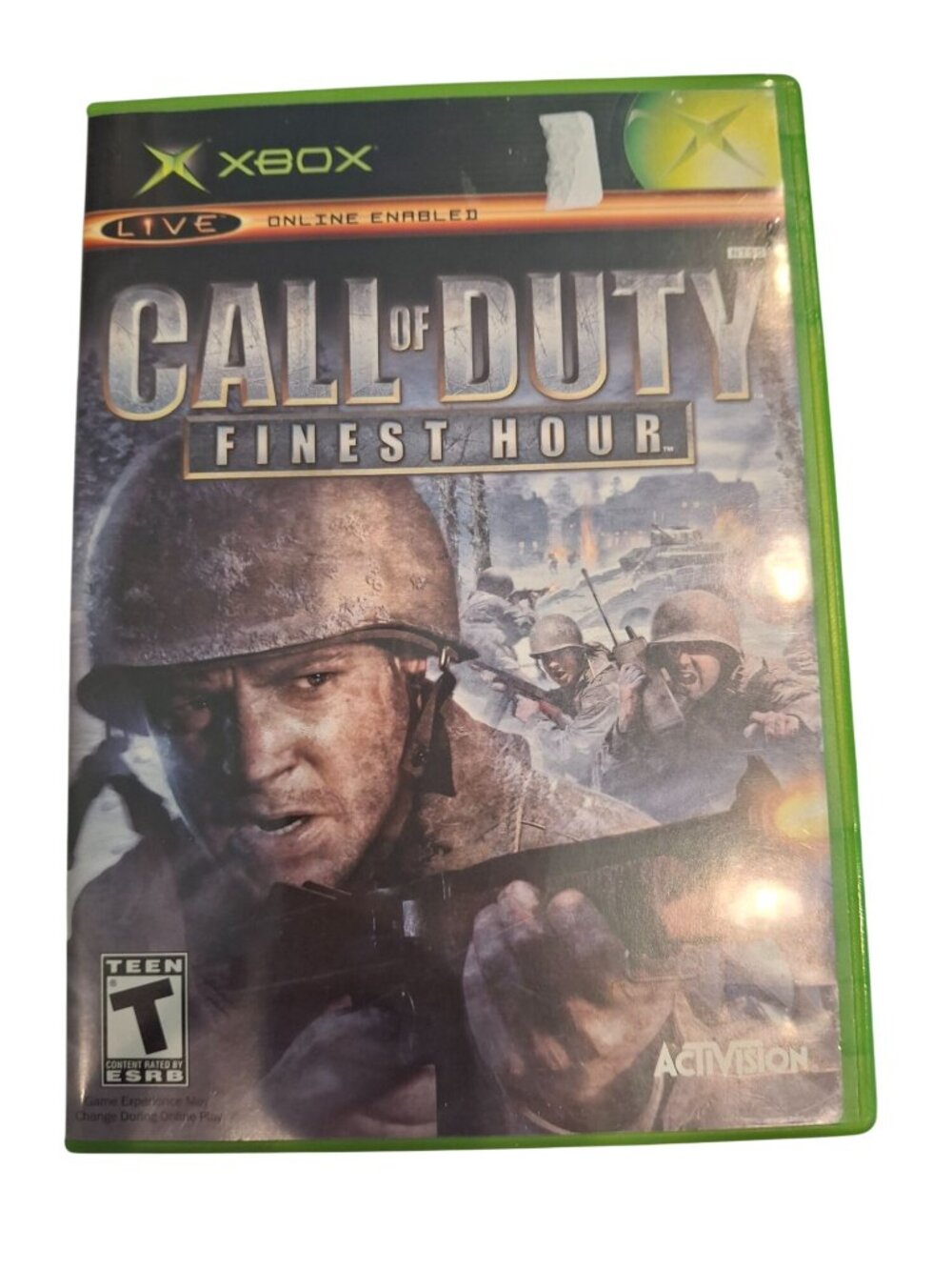 Call of Duty Finest Hour Original Xbox 04 Activision WWII FPS Shooter CIB Tested